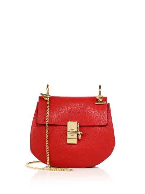 chloe drew small red|Up.